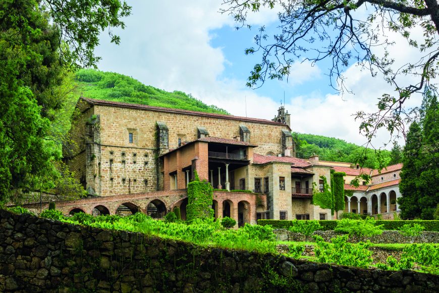 Das spanische Kloster Yuste gilt als Wiege des Pimentón de la Vera.  Die hier lebenden Mönche haben  es einst entwickelt.